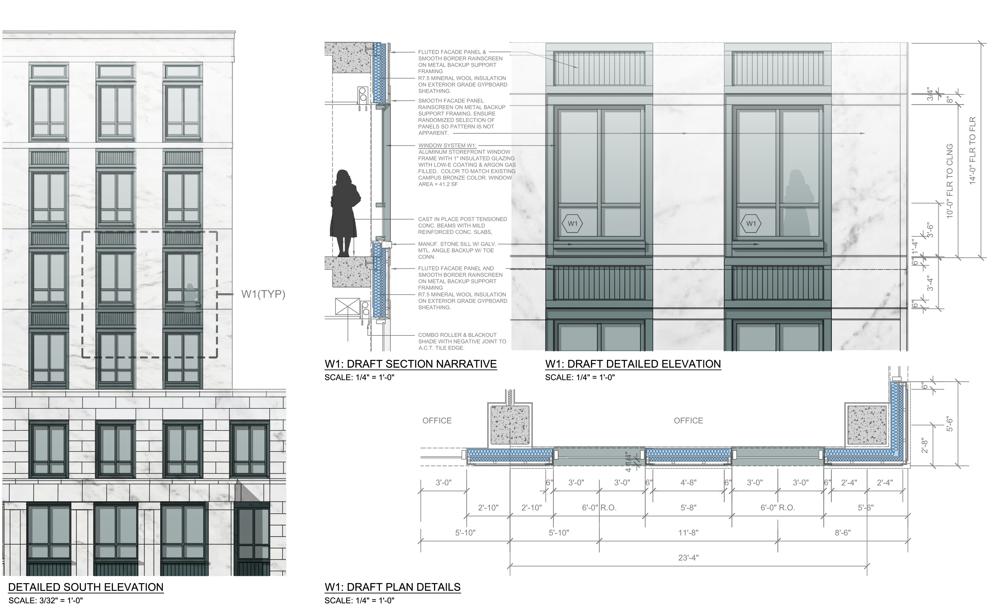 Facade elevation documentation